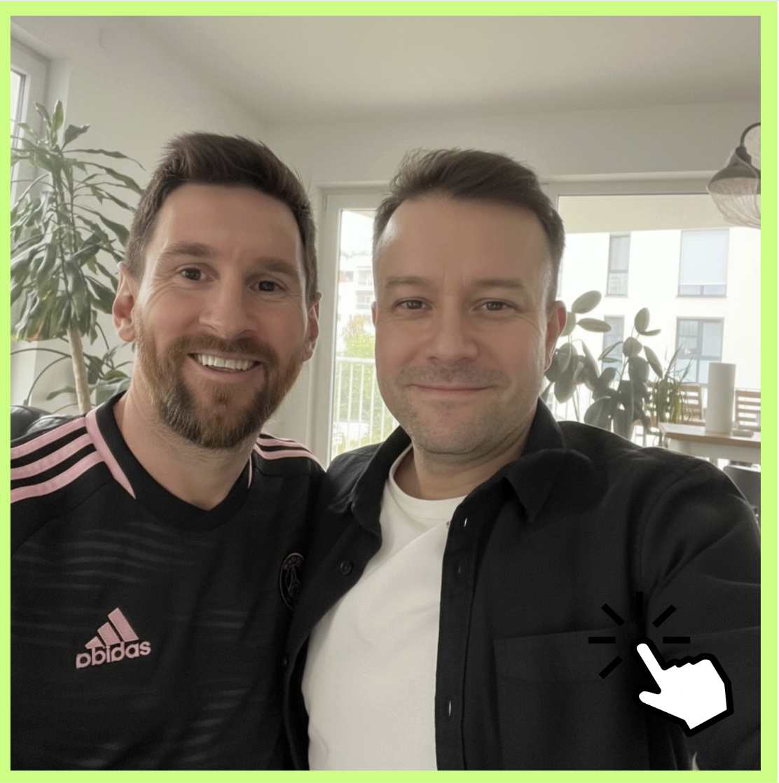 Step 3 - Generate and download your AI selfie